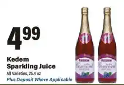 Big Y Kedem Sparkling Juice offer