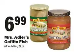 Big Y Mrs. Adler's Gefilte Fish offer