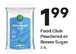 Coborn's Food Club Powdered or Brown Sugar offer