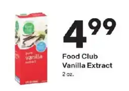 Coborn's Food Club Vanilla Extract offer