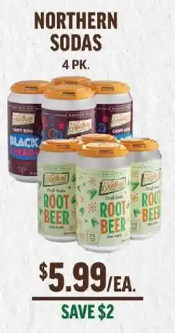 Central Market Northern sodas offer