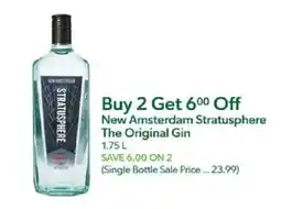 Publix New Amsterdam Stratusphere The Original Gin offer