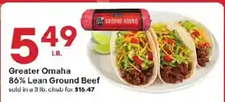 Coborn's Greater Omaha 86% Lean Ground Beef offer
