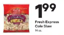 Coborn's Fresh Express Cole Slaw offer