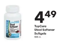 Coborn's TopCare Stool Softener Softgels offer