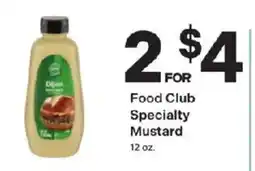 Coborn's Food Club Specialty Mustard offer