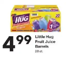 Coborn's Little Hug Fruit Juice Barrels offer