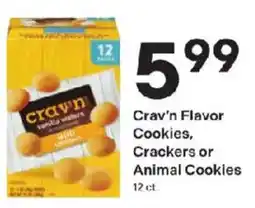 Coborn's Crav'n Flavor Cookies, Crackers or Animal Cookies offer