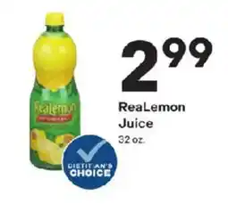 Coborn's Realemon juice offer