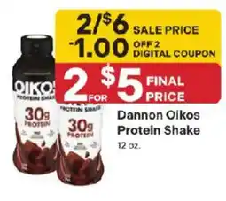 Coborn's Dannon Oikos Protein Shake offer