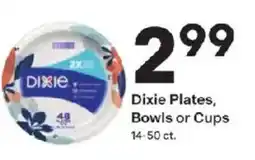 Coborn's Dixie Plates, Bowls or Cups offer