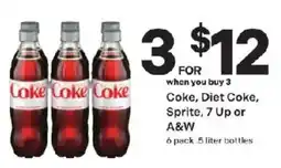 Coborn's Coke, Diet Coke, Sprite, 7 Up or A&W offer