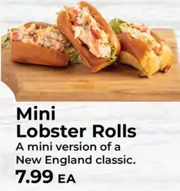 Sunset Foods Mini Lobster Rolls offer