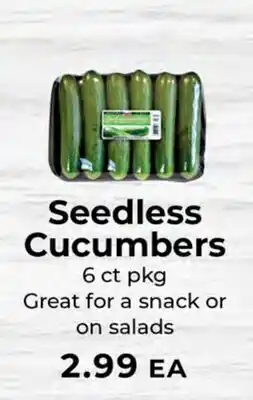 Sunset Foods Seedless Cucumbers offer