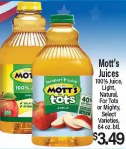 Angelo Caputo's Fresh Market Mott's Juices offer