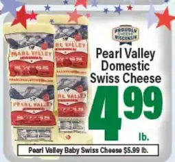 Angelo Caputo's Fresh Market Pearl Valley Domestic Swiss Cheese offer