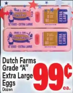 Angelo Caputo's Fresh Market Dutch Farms Grade A Extra Large Eggs offer