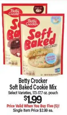 Angelo Caputo's Fresh Market Betty Crocker Soft Baked Cookie Mix offer