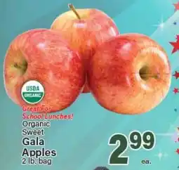 Angelo Caputo's Fresh Market Organic Sweet Gala Apples offer