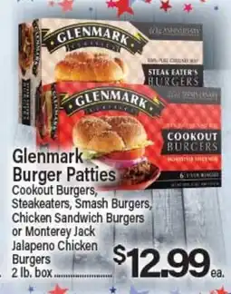 Angelo Caputo's Fresh Market Glenmark Burger Patties offer