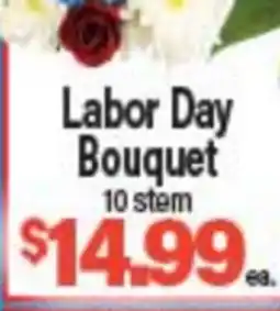 Angelo Caputo's Fresh Market Labor Day Bouquet offer