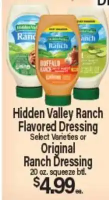 Angelo Caputo's Fresh Market Hidden Valley Ranch Flavored Dressing Original Ranch Dressing offer