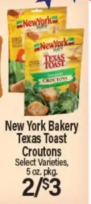 Angelo Caputo's Fresh Market New York Bakery Texas Toast Croutons offer