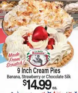Angelo Caputo's Fresh Market 9 Inch Cream Pies offer