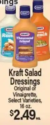 Angelo Caputo's Fresh Market Kraft Salad Dressings offer