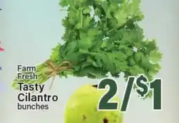 Angelo Caputo's Fresh Market Farm Fresh Tasty Cilantro bunches offer
