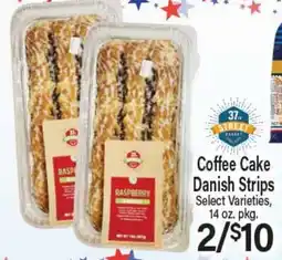 Angelo Caputo's Fresh Market Coffee Cake Danish Strips offer