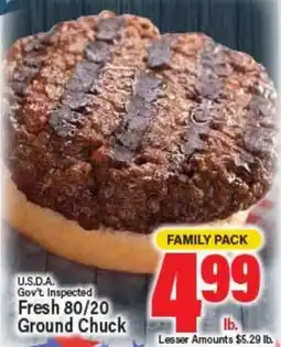 Angelo Caputo's Fresh Market USDA Fresh 80/20 Ground Chuck offer