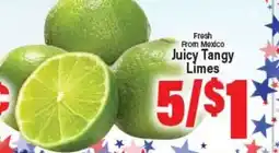 Angelo Caputo's Fresh Market Fresh From Mexico Juicy Tangy Limes offer