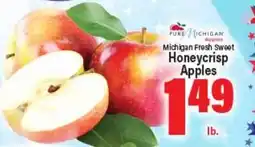 Angelo Caputo's Fresh Market Michigan Fresh Sweet Honeycrisp Apples offer