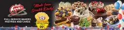 Angelo Caputo's Fresh Market FULL-SERVICE BAKERY PASTRIES AND CAKES offer