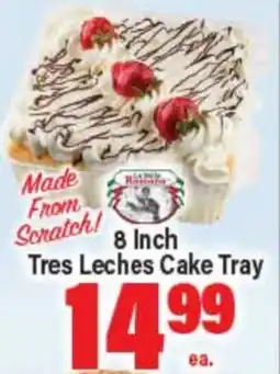 Angelo Caputo's Fresh Market 8 Inch Tres Leches Cake Tray offer