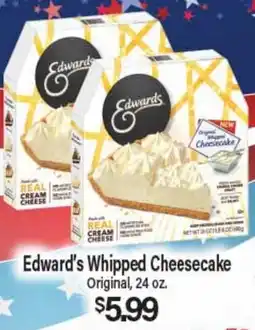 Angelo Caputo's Fresh Market Edward's Whipped Cheesecake offer