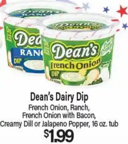 Angelo Caputo's Fresh Market Dean's Dairy Dip offer