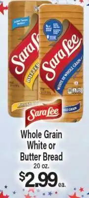 Angelo Caputo's Fresh Market Whole Grain White or Butter Bread offer