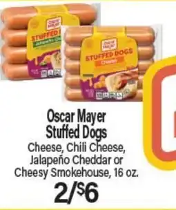 Angelo Caputo's Fresh Market Oscar Mayer Stuffed Dogs offer