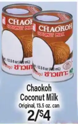 Angelo Caputo's Fresh Market Chaokoh Coconut Milk offer