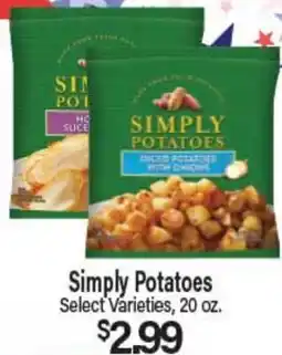 Angelo Caputo's Fresh Market Simply Potatoes offer