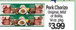 Angelo Caputo's Fresh Market Pork Chorizo offer