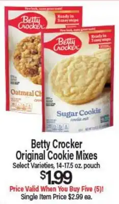 Angelo Caputo's Fresh Market Betty Crocker Original Cookie Mixes offer