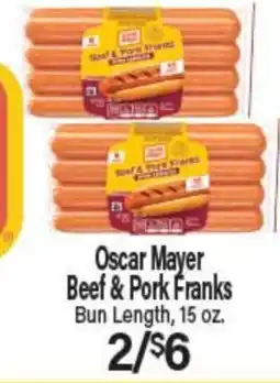 Angelo Caputo's Fresh Market Oscar Mayer Beef & Pork Franks offer
