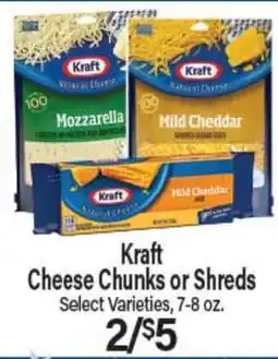 Angelo Caputo's Fresh Market Kraft Cheese Chunks or Shreds offer