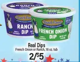 Angelo Caputo's Fresh Market Real Dips offer