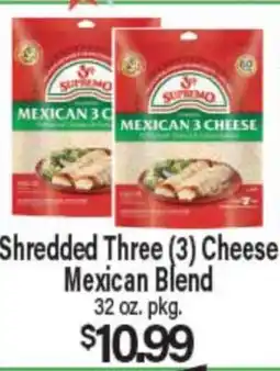 Angelo Caputo's Fresh Market Shredded Three (3) Cheese Mexican Blend offer
