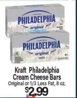 Angelo Caputo's Fresh Market Kraft Philadelphia Cream Cheese Bars offer
