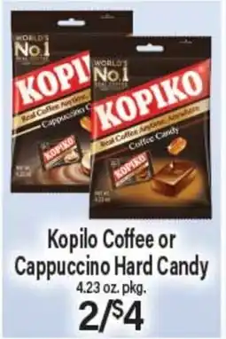 Angelo Caputo's Fresh Market Kopilo Coffee or Cappuccino Hard Candy offer